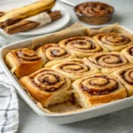 Banana Bread Cinnamon Rolls