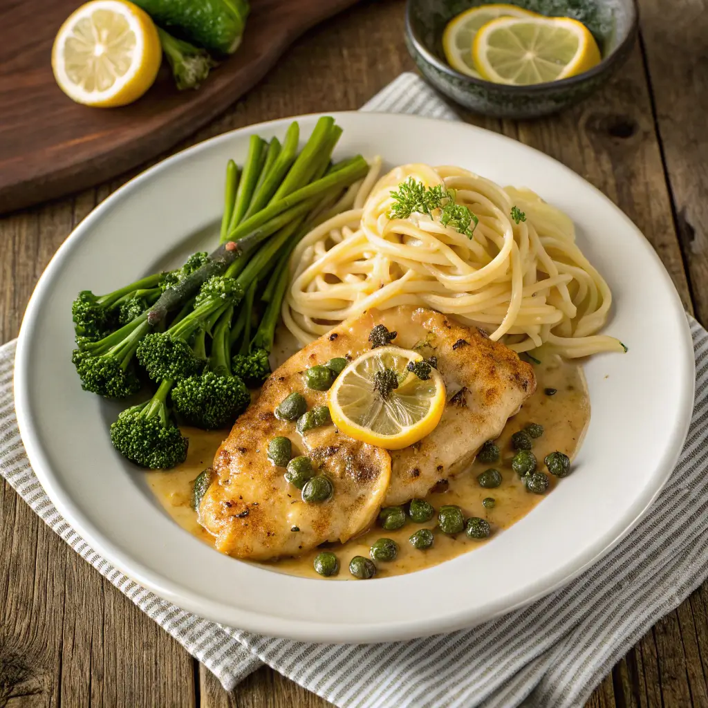 what to serve with chicken piccata