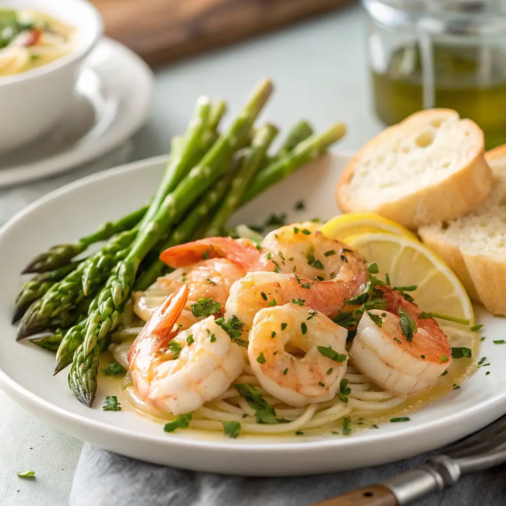 what to serve with shrimp scampi