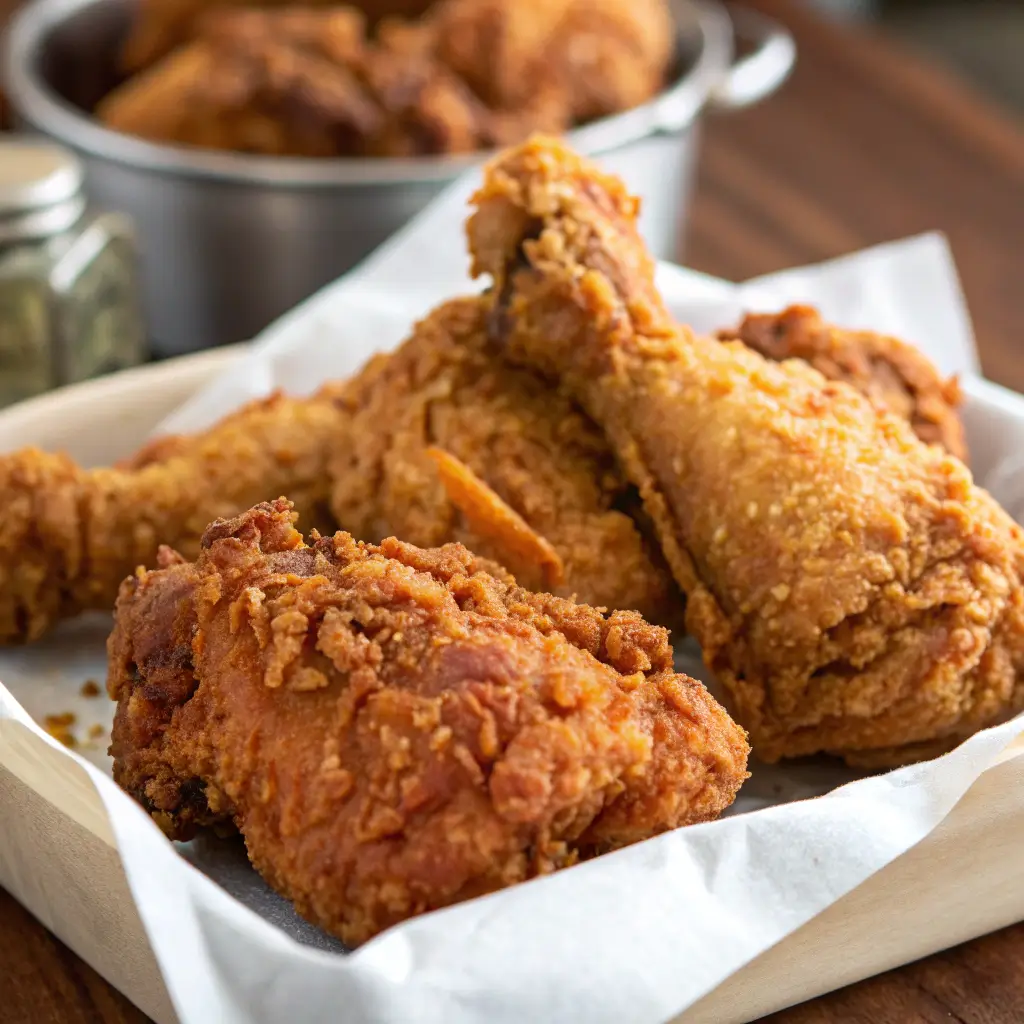 fried chicken recipe without buttermilk