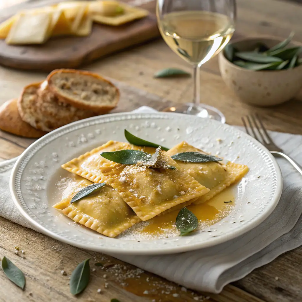 Butternut Squash Ravioli