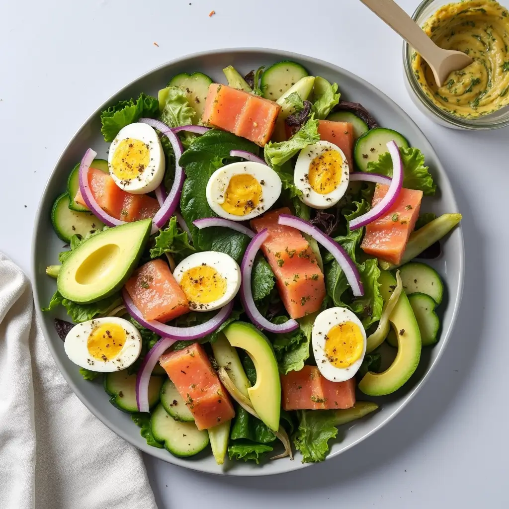 Smoked Salmon Salad