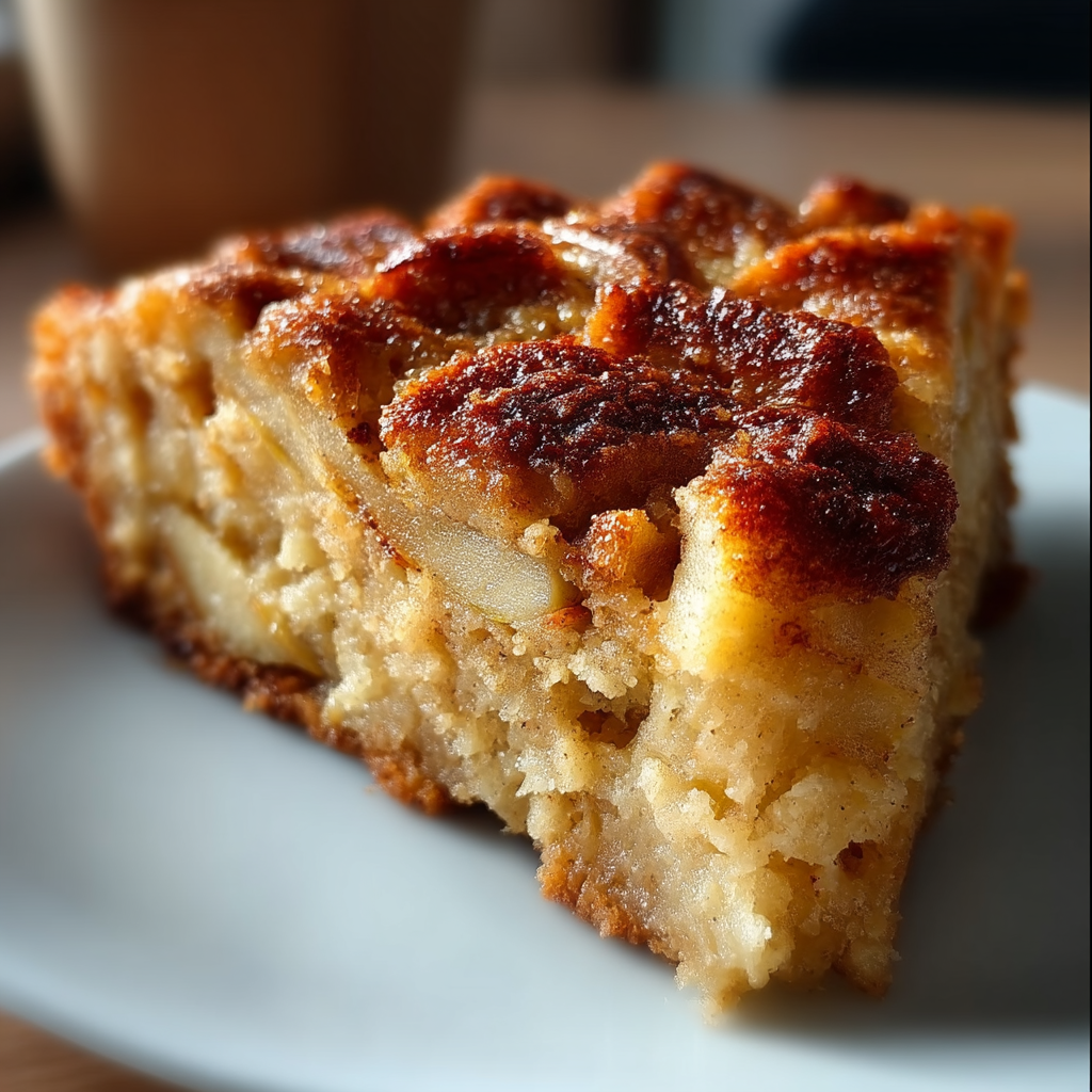 No Flour Sugar-Free Flourless Apple Cake